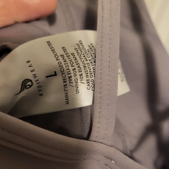 Ryderwear, M pant L bra, grey - Picture 4 of 13